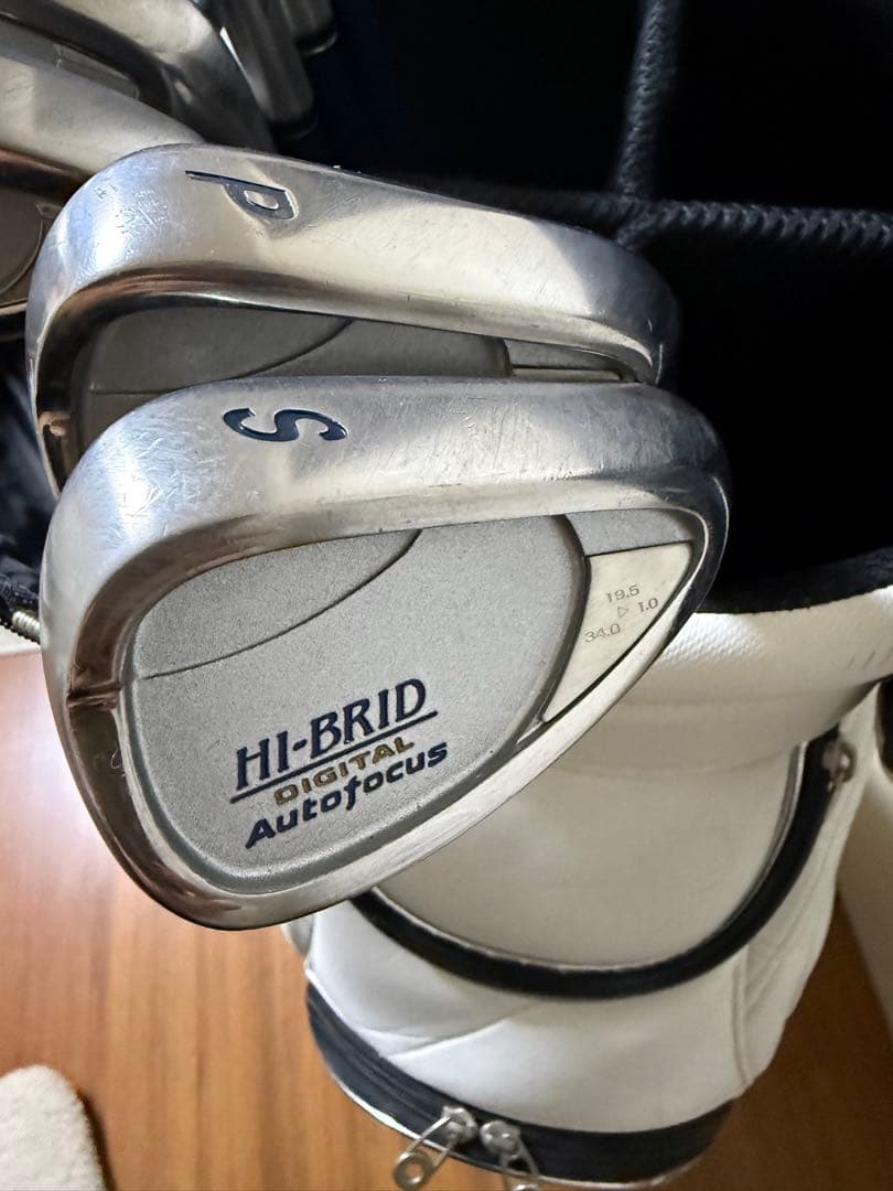 レディース　アイアンセット　キャディーバッグセット