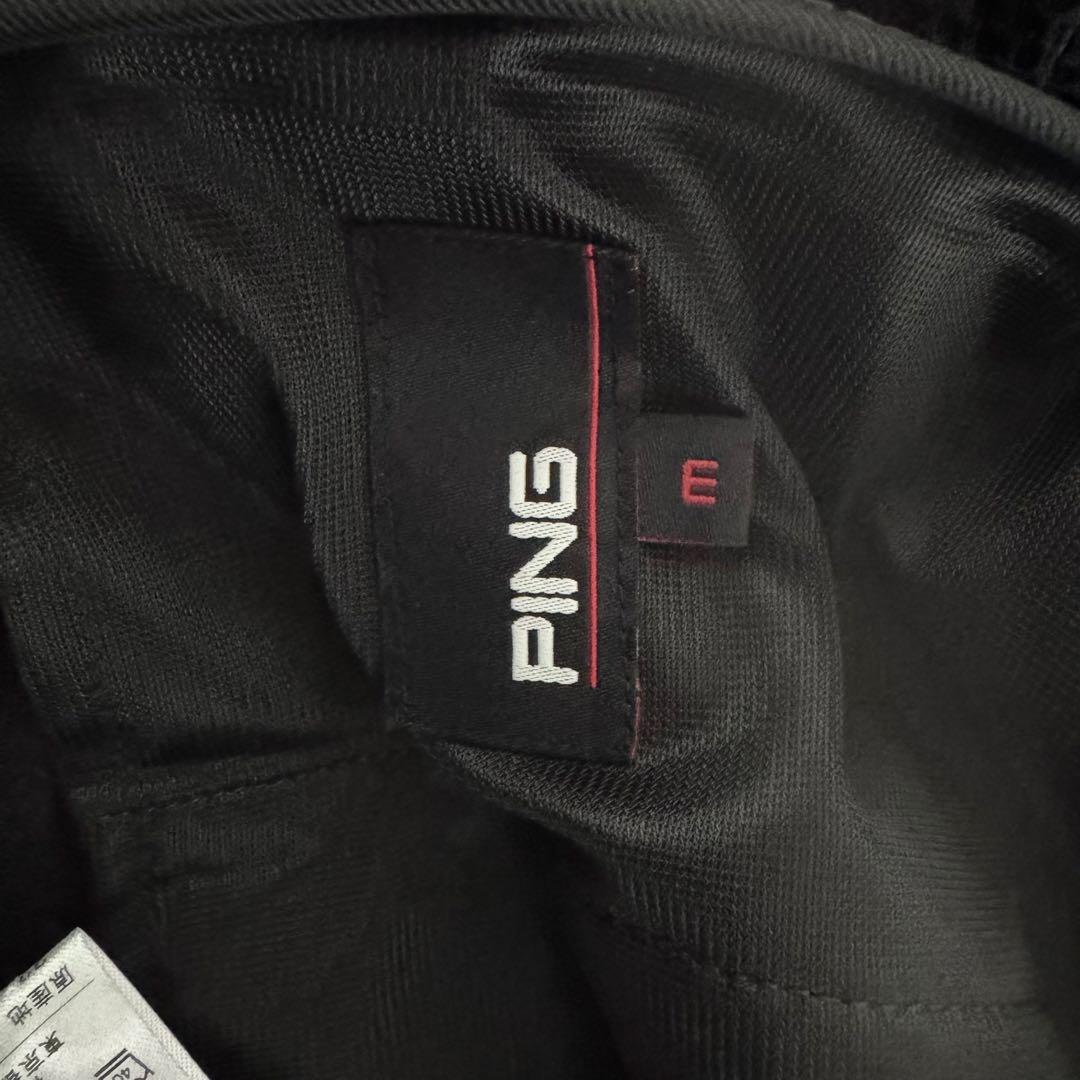 【新品】 PING ピン ロゴ フルジップ ジャケット アウター ブラック M