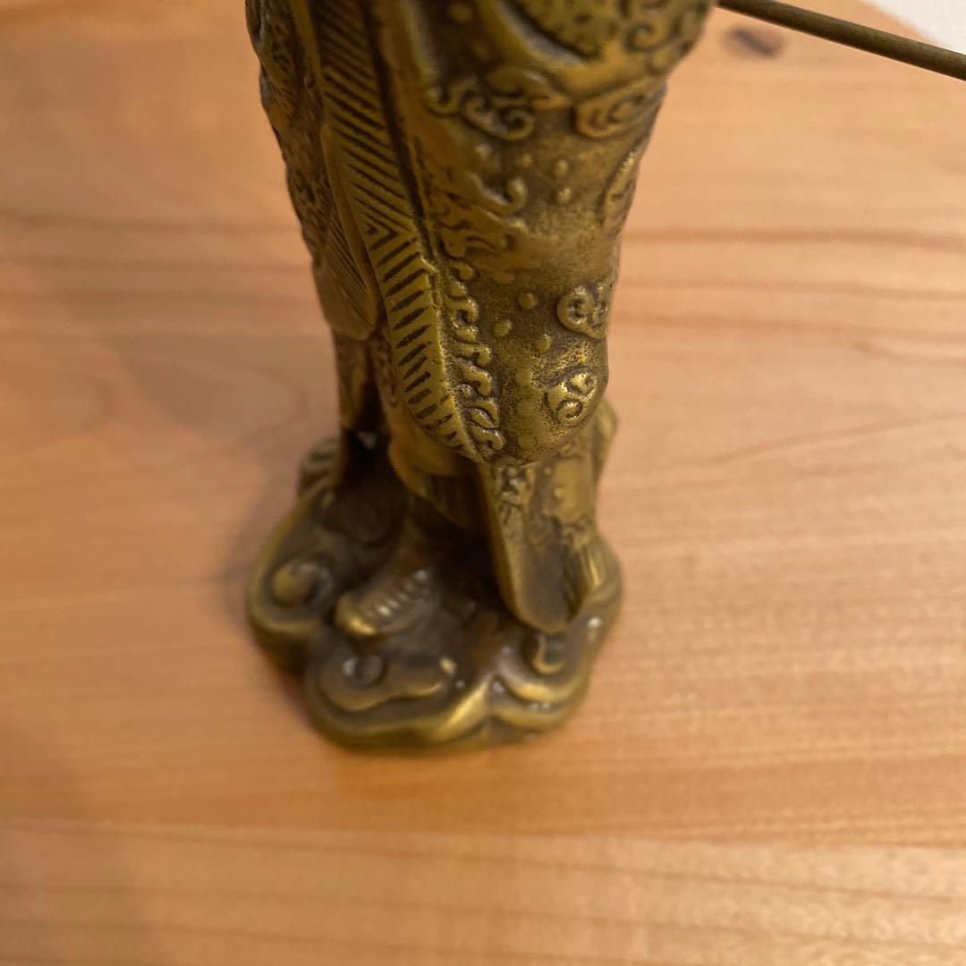 【開運】関羽　置物　三国志　関聖帝君