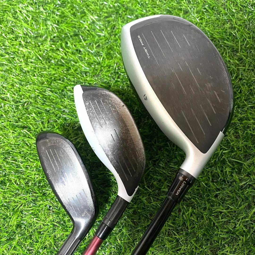 テーラーメイド M4 M2 ゴルフセット 11本 左 レフティ S メンズ