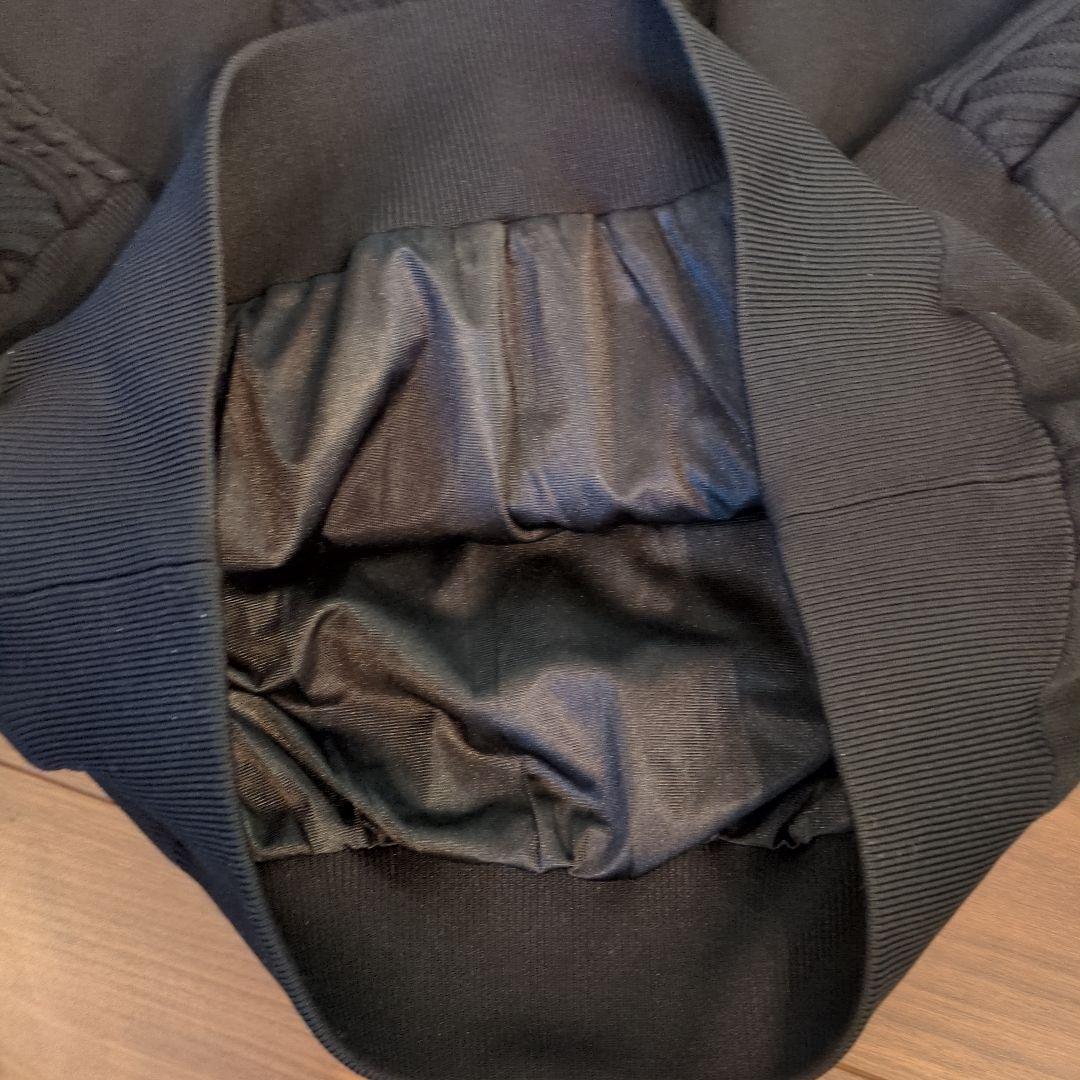 セントアンドリュース ゴルフ 防風裏地付き メンズニット ブラック