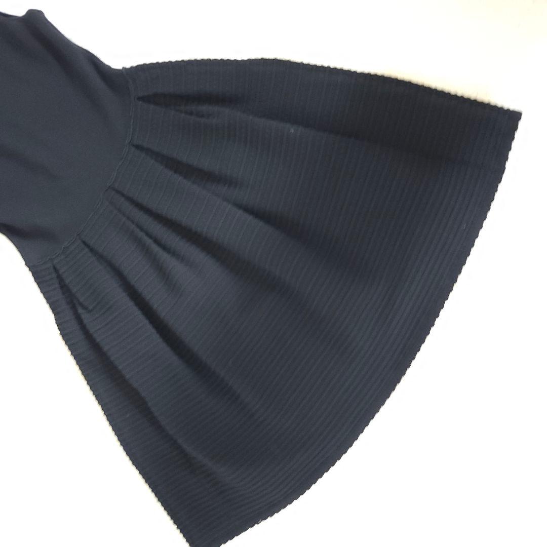 DAISY LIN 襟付き2WAYフレアーワンピース ブラック42サイズ