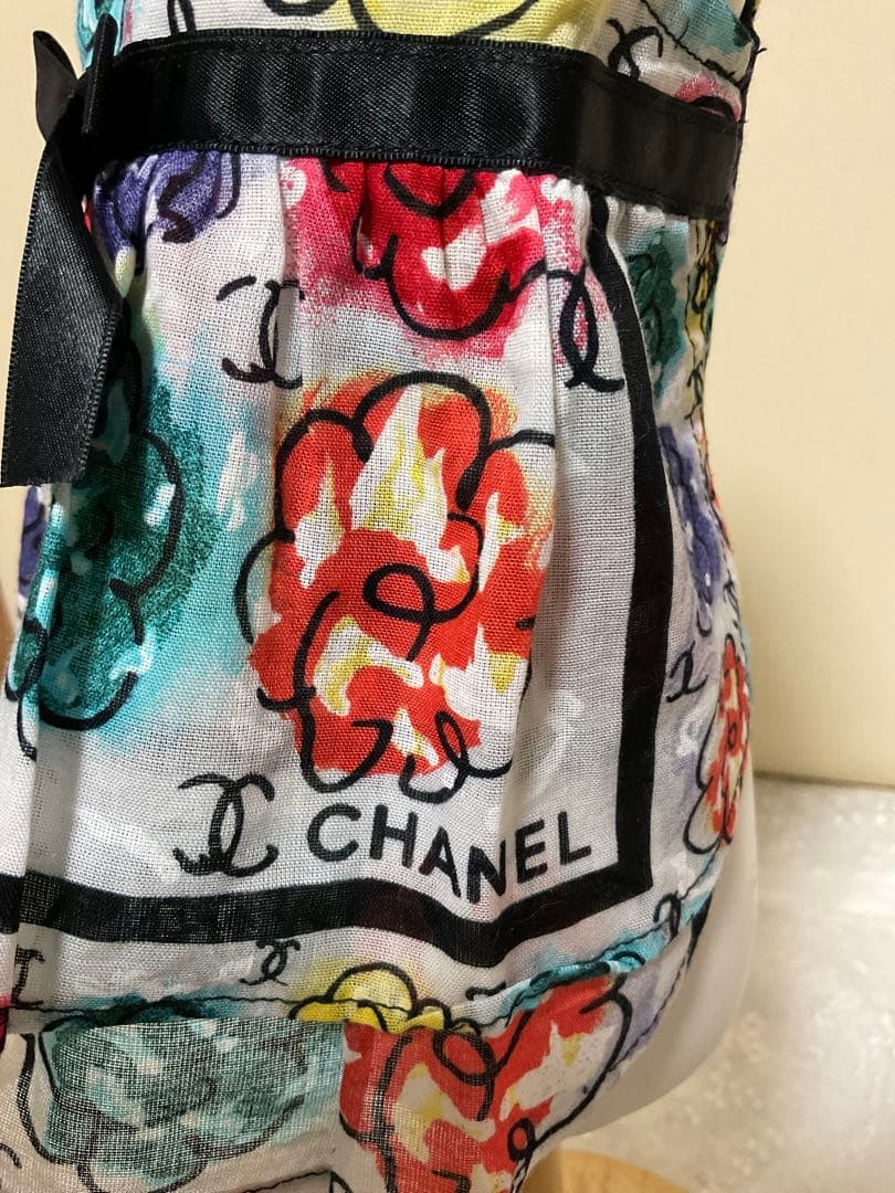 CHANEL シャネル　カメリア柄　ワンピース