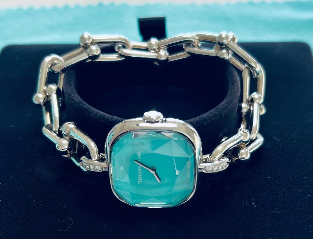 期間限定✨美品✨ Tiffany & Co ウォッチ スターリングシルバーダイ
