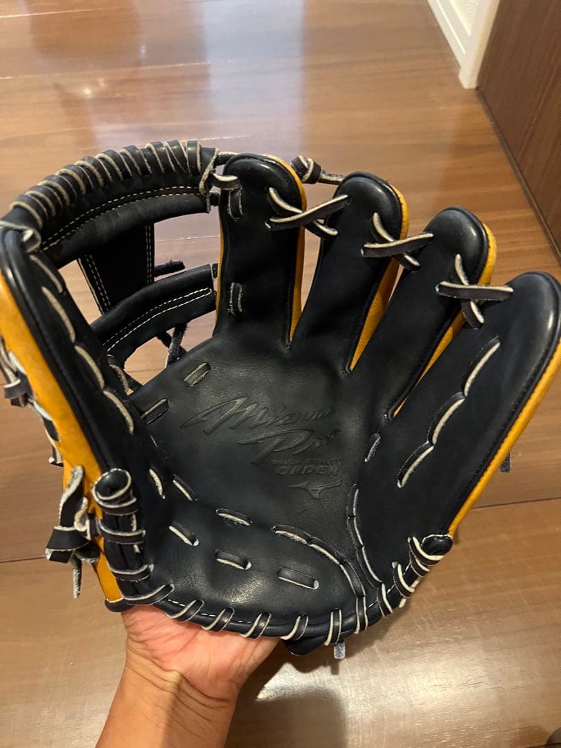 マ*ン様 ミズノプロ オーダー 軟式 内野 野球 グローブ 限定品