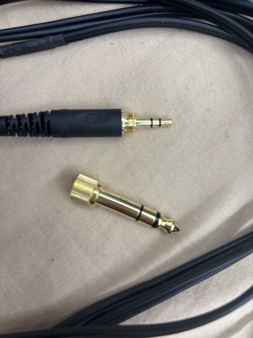 SENNHEISER HD600 開放型ヘッドホン 純正ケーブル付属 美品