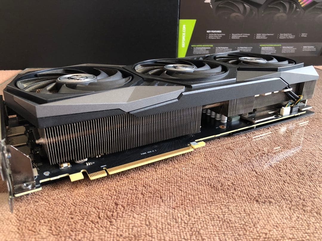 グラフィックボード・グラボ・ビデオカード MSI GeForce RTX 3080 GAMING Z TRIO 10G