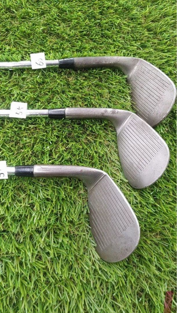 美品　jucie Ttウェッジ　ノーメッキ　51.55.60３本 モーダス115