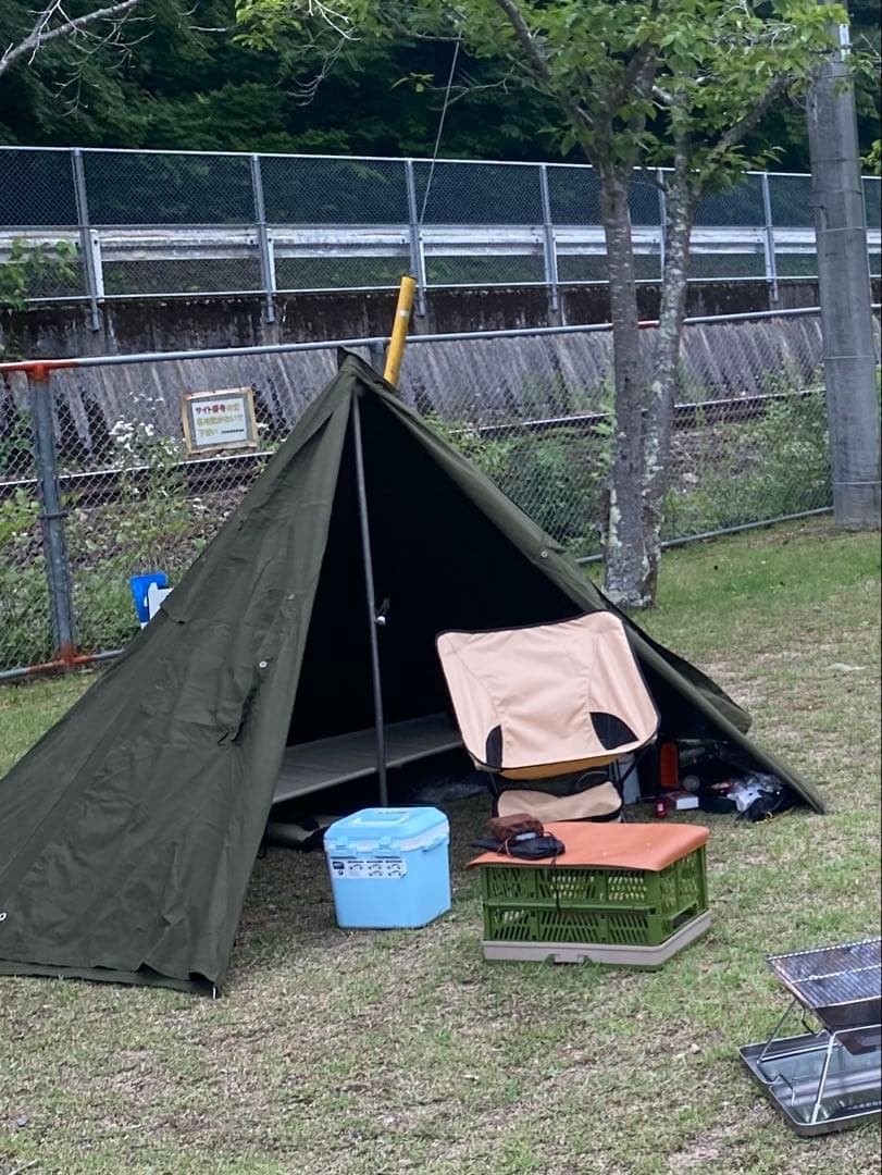 1977年製 ヴィンテージ ポーランド軍幕 サイズ2 2枚セット