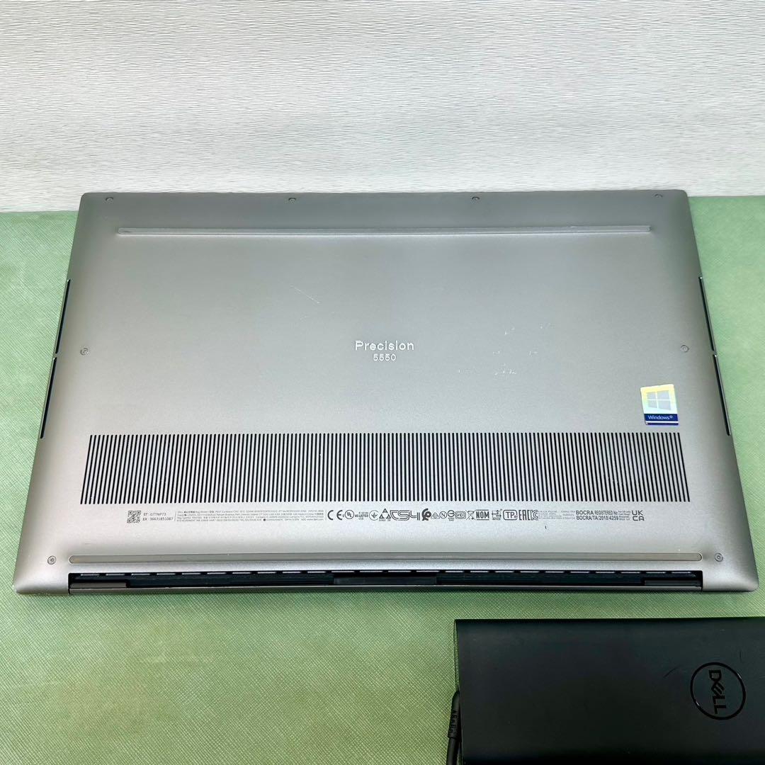 Windowsノート本体 DELL Precision 5550 i7-10850H 16GB T2000