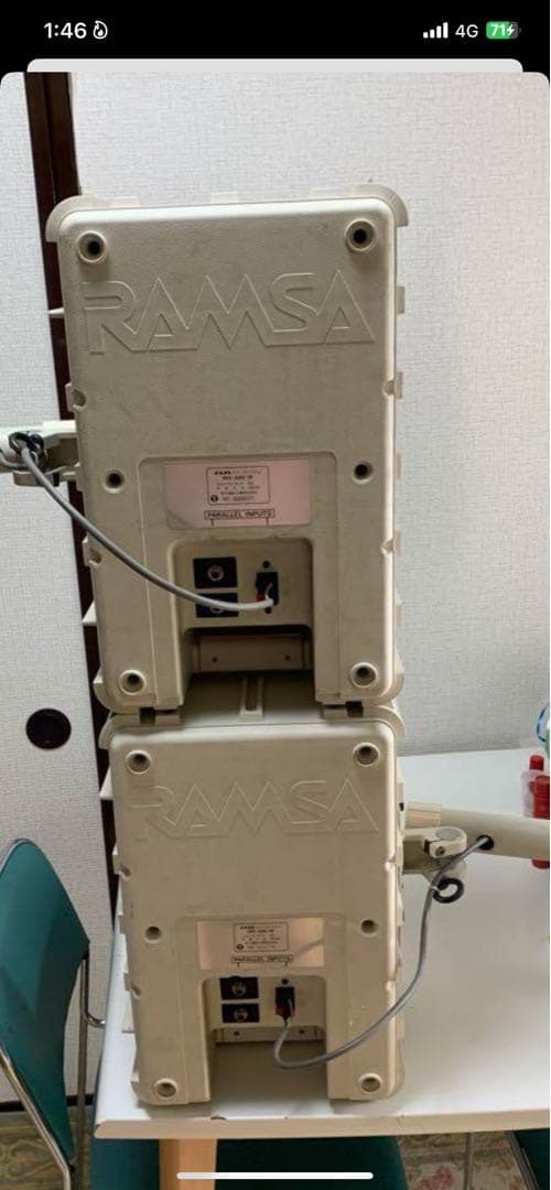 RAMSA WS-A80-W ペア＋天井取付金具付き スピーカーセット