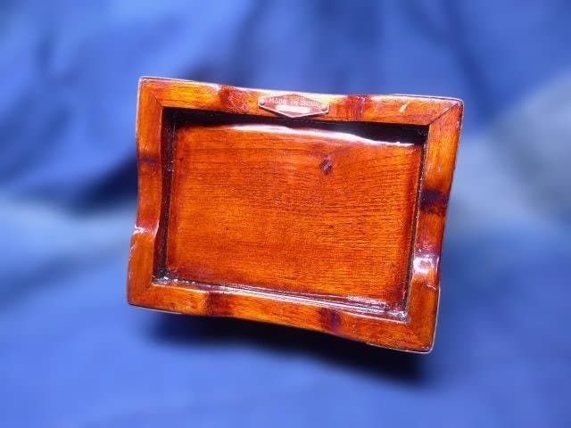 中国上海の伝統工芸　ジュエリーボックス　木製　ヴィンテージ　です