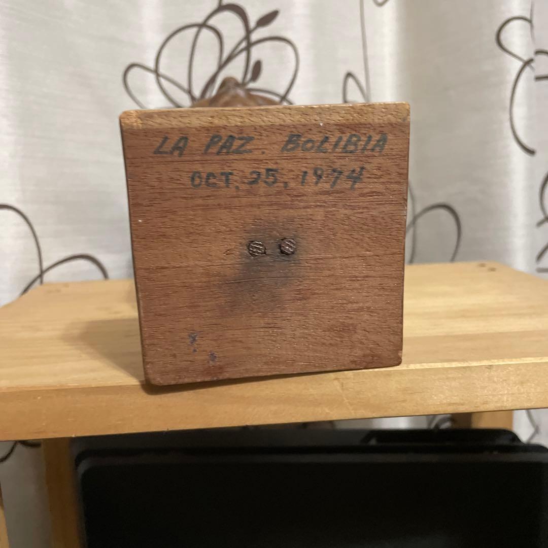 ボリビア彫刻　　ヴィンテージ