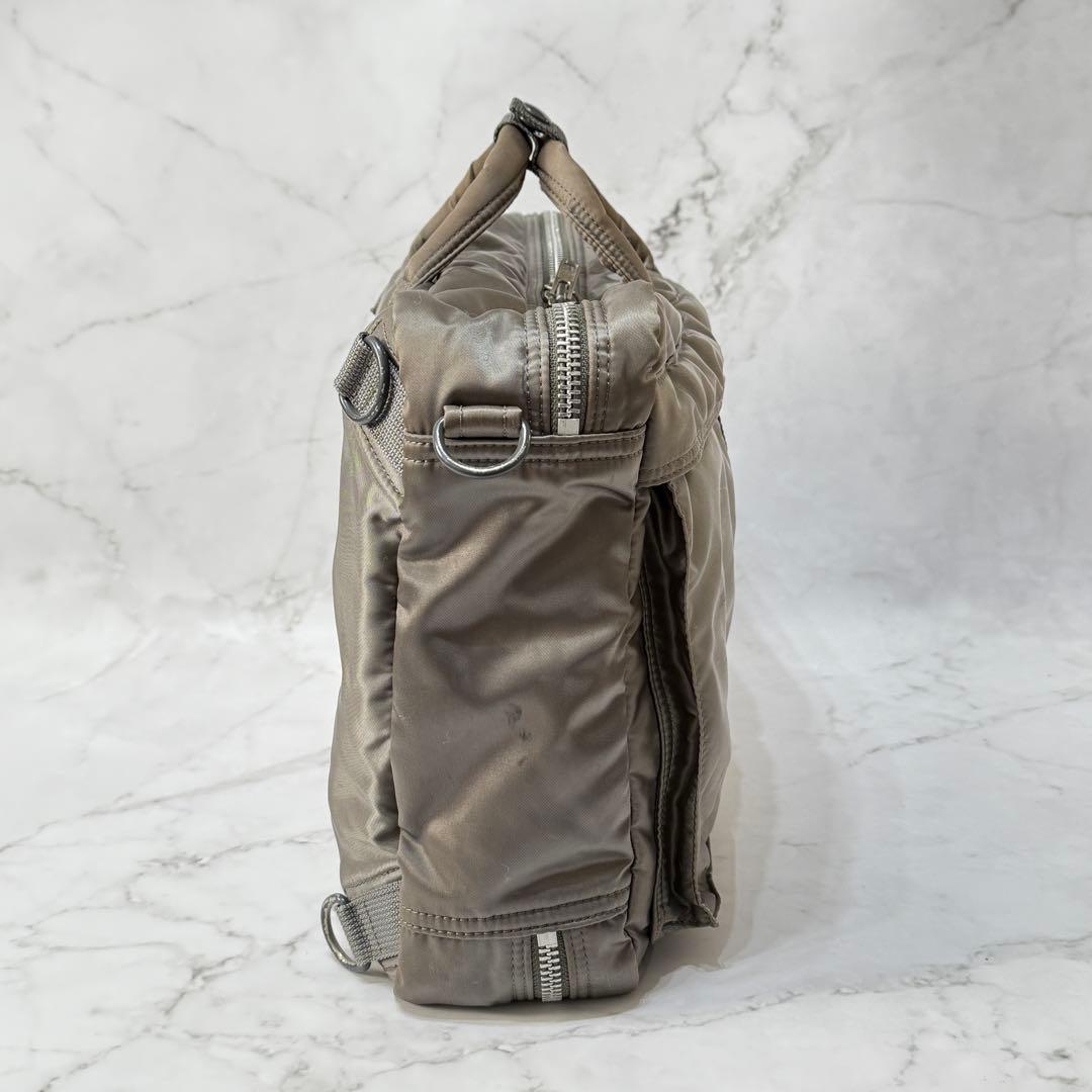 H*N様 PORTER ポーター タンカー 3wayブリーフケース シルバーグレ