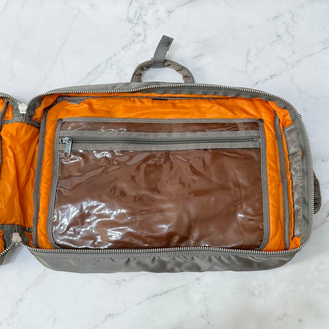 H*N様 PORTER ポーター タンカー 3wayブリーフケース シルバーグレ