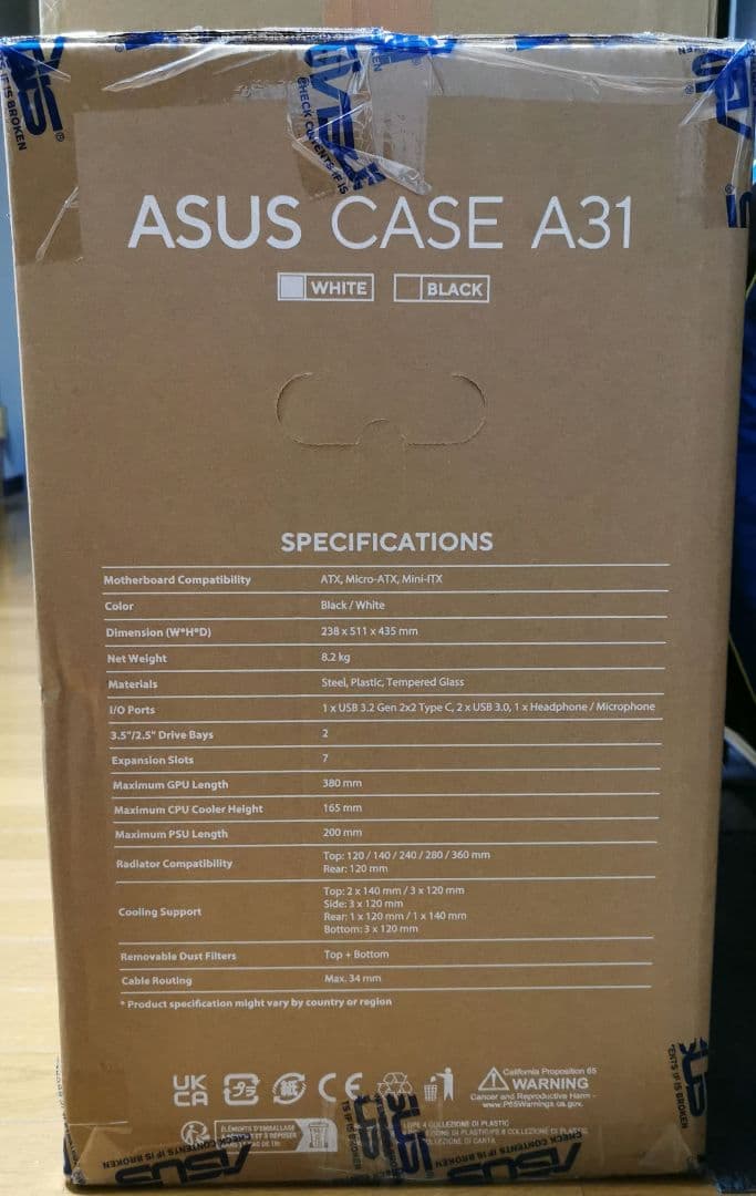 美品 ASUS A31 PCケース ミドルタワーケース
