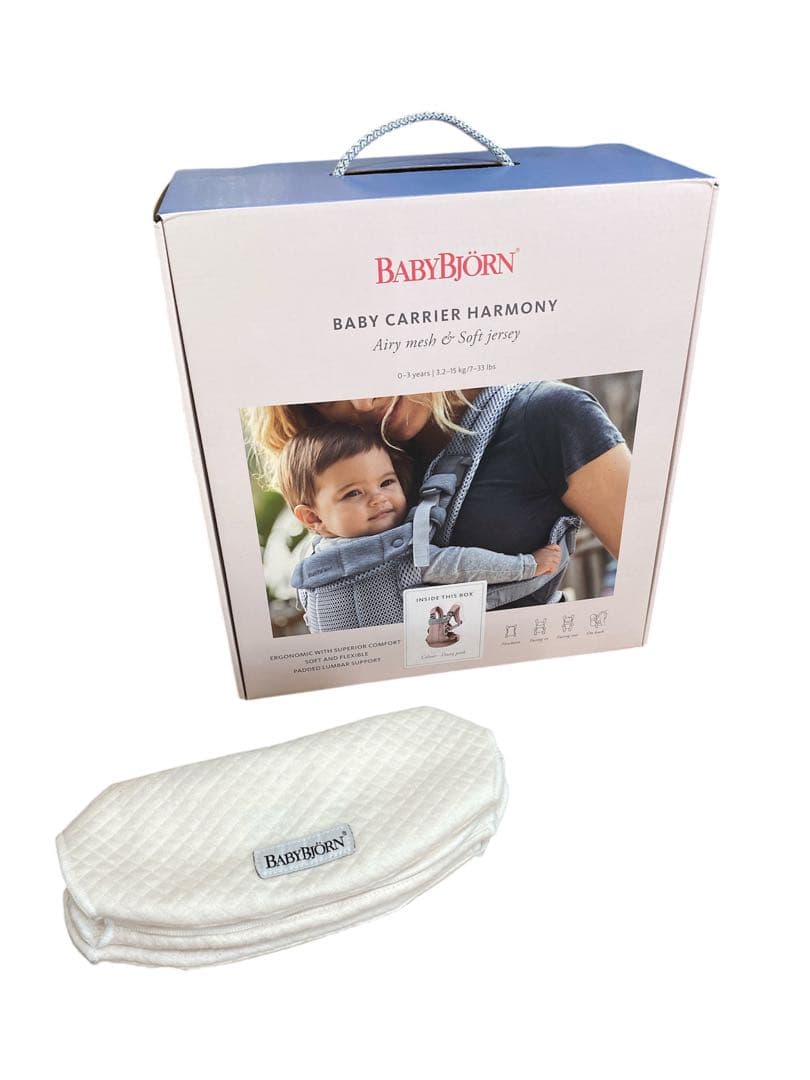 美品 BabyBjorn ベビービョルン ベビーキャリア ハーモニー ピンク