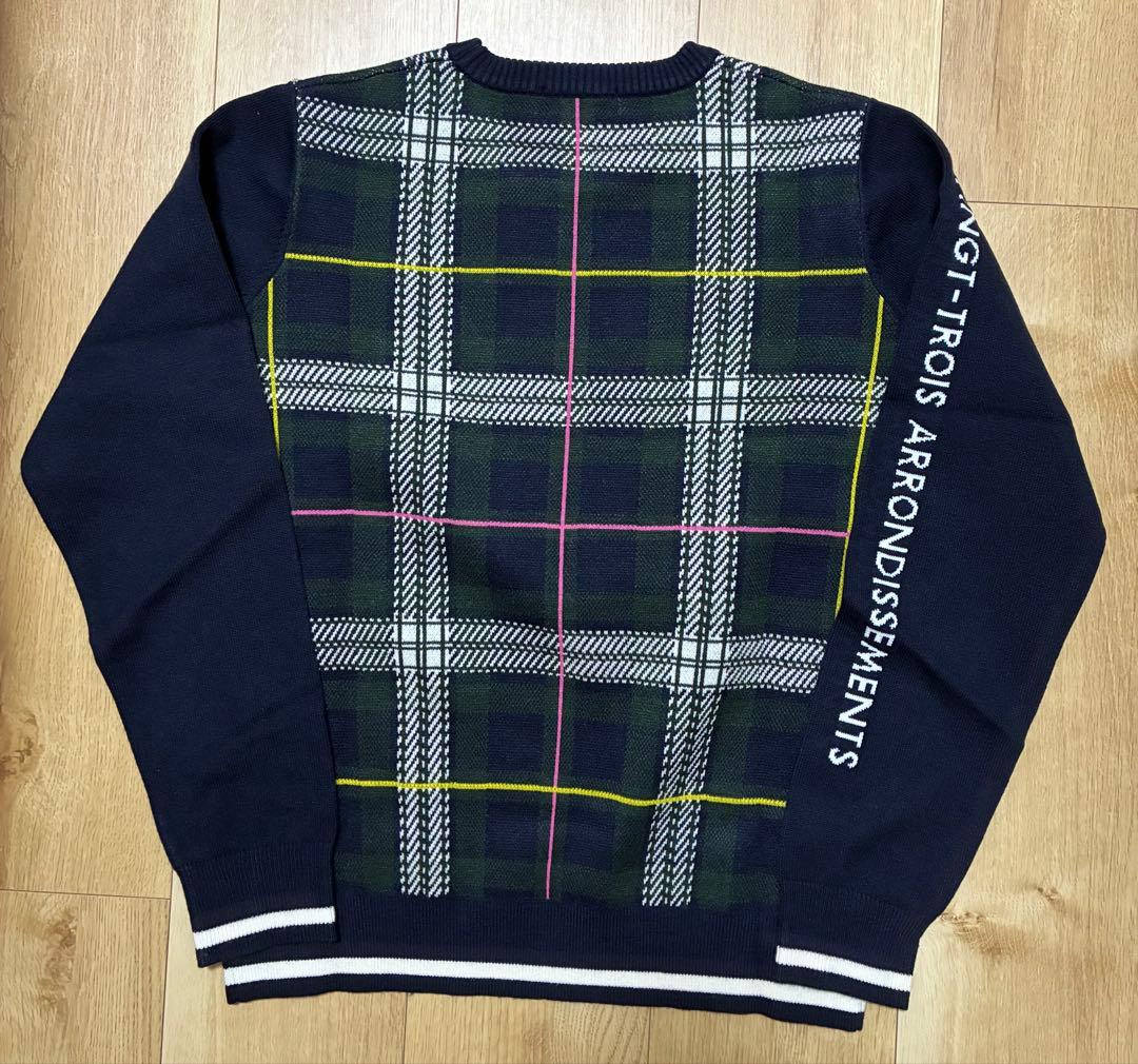 23区ゴルフ長袖ニットセーター婦人レディースM