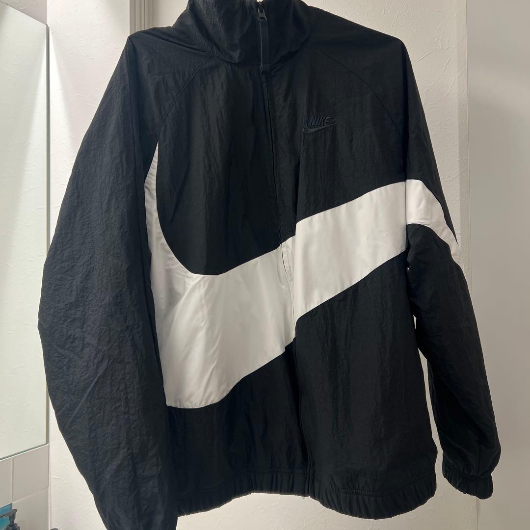 NIKEナイキ ビッグスウォッシュ ナイロンジャケットビッグロゴ L