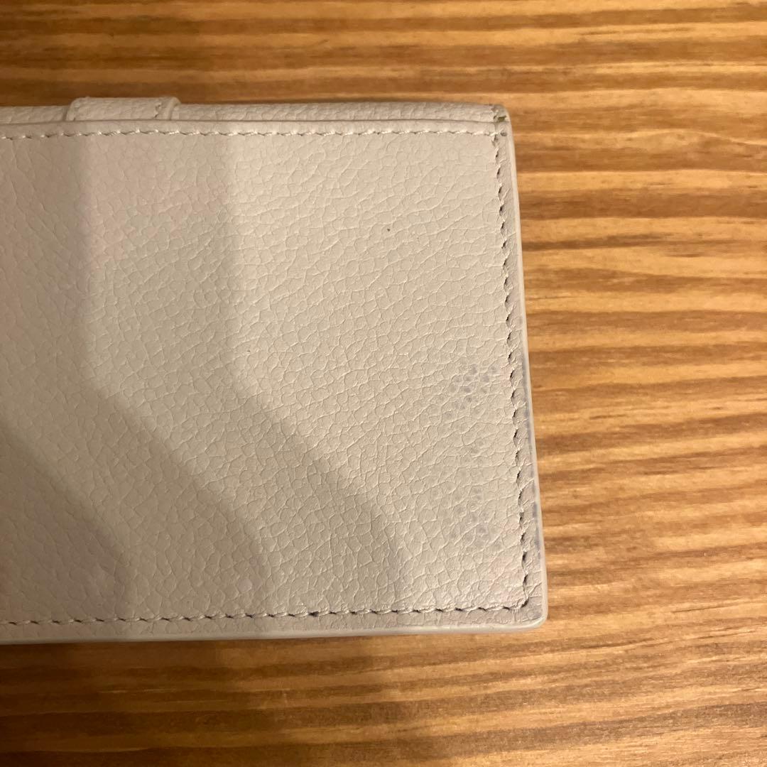 SAINT LAURENT ホワイト 名刺入れ