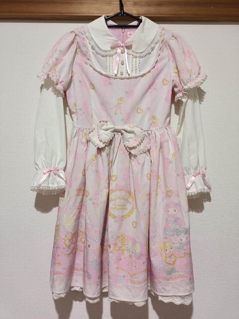 サンリオ マイメロ マイメロディ ピンク 大人用 ワンピース