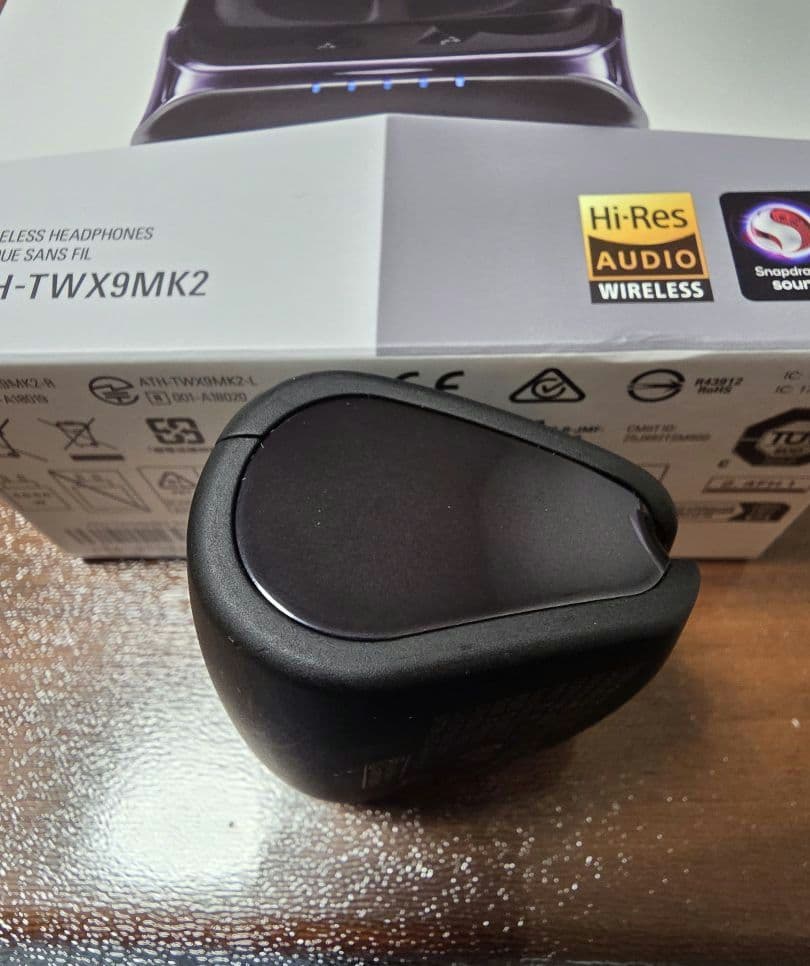 【本体未使用】 ATH-TWX9MK2 ブラック audio-technica