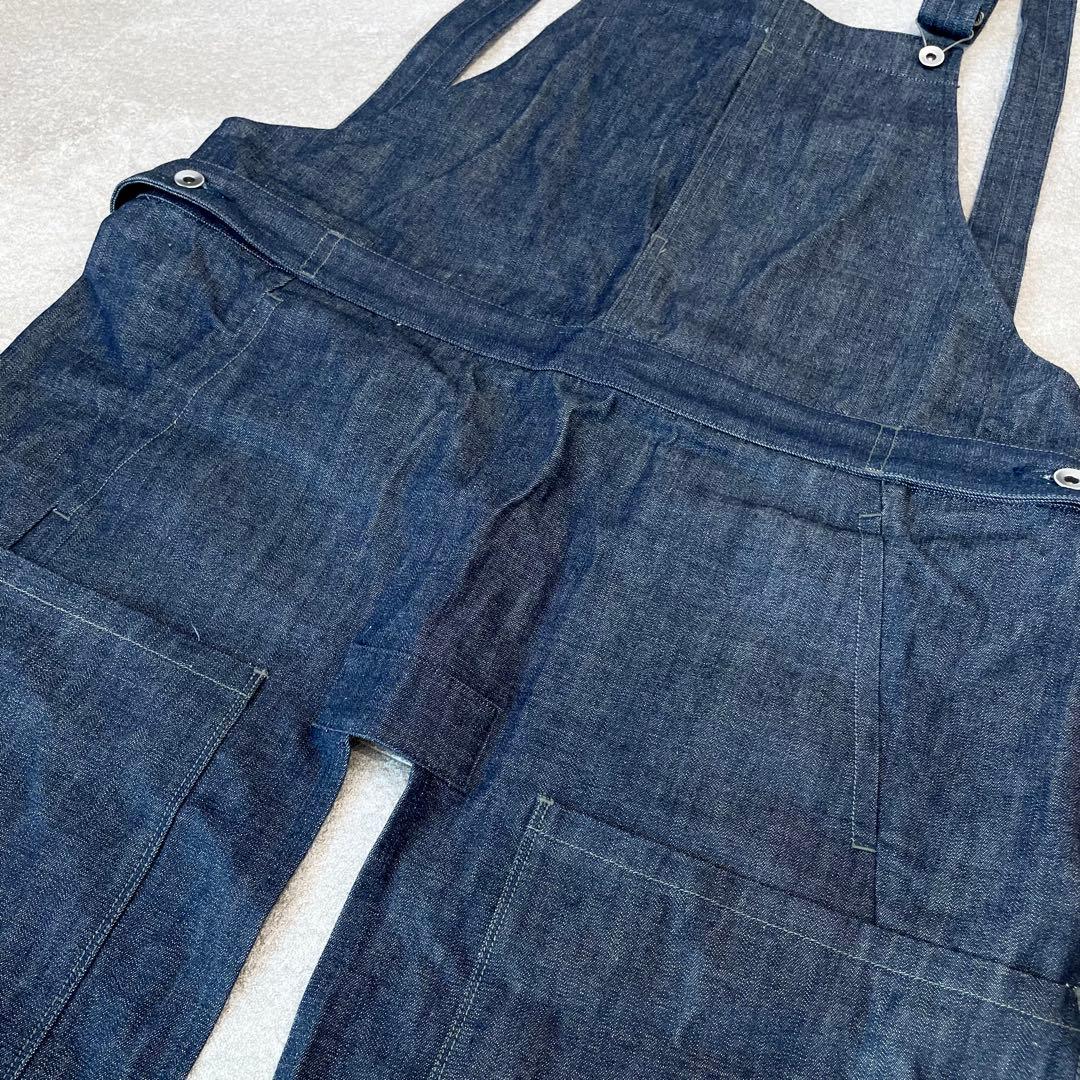 美品★ナイスネス　RALPH 23ss オーバーオールエプロン　デニム