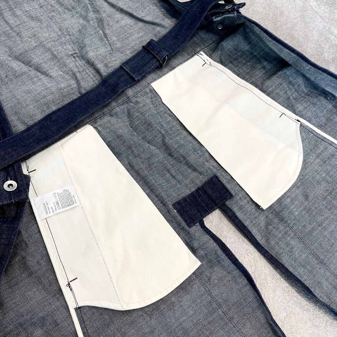 美品★ナイスネス　RALPH 23ss オーバーオールエプロン　デニム