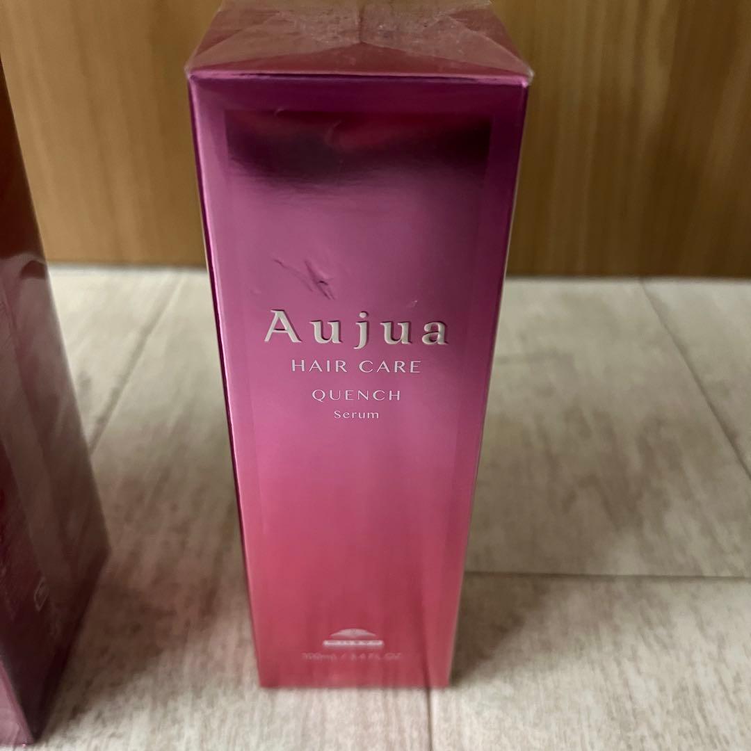 Aujua QUENCH シャンプー・トリートメント・セラムセット