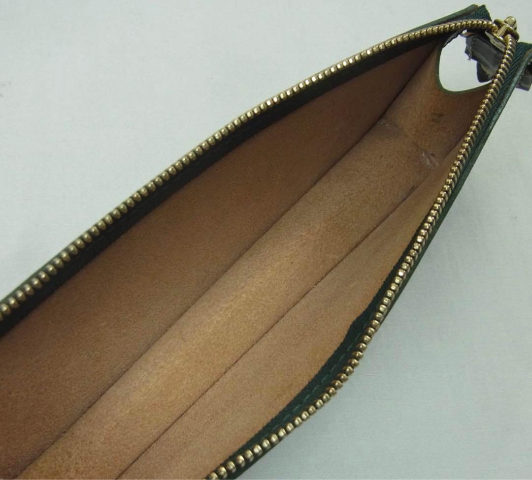 GLEN グレンロイヤル ペンケース ブライドルレザー グリーン