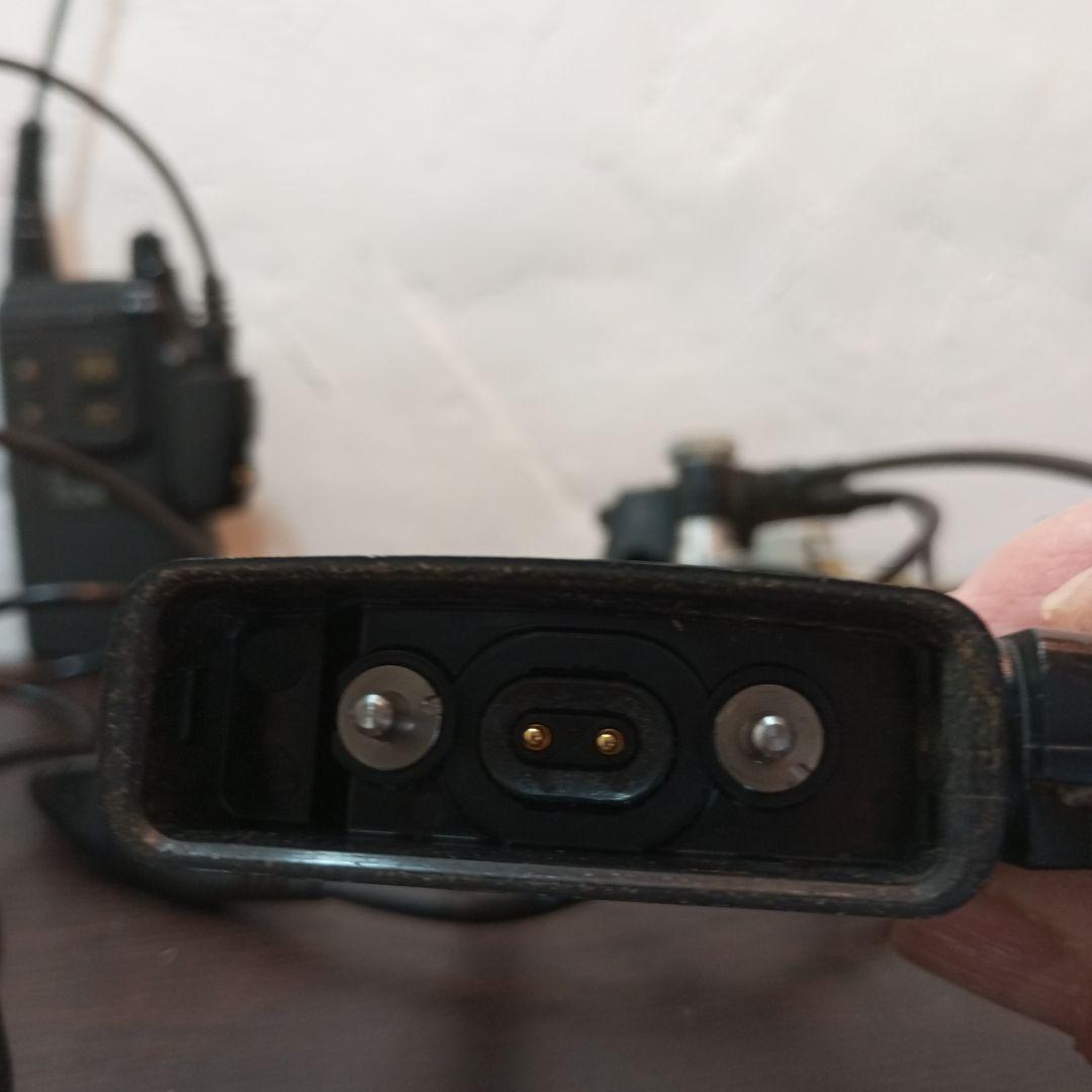 ICOM 同時通話無線機 IC -4855　ヘッドセット付き中古品