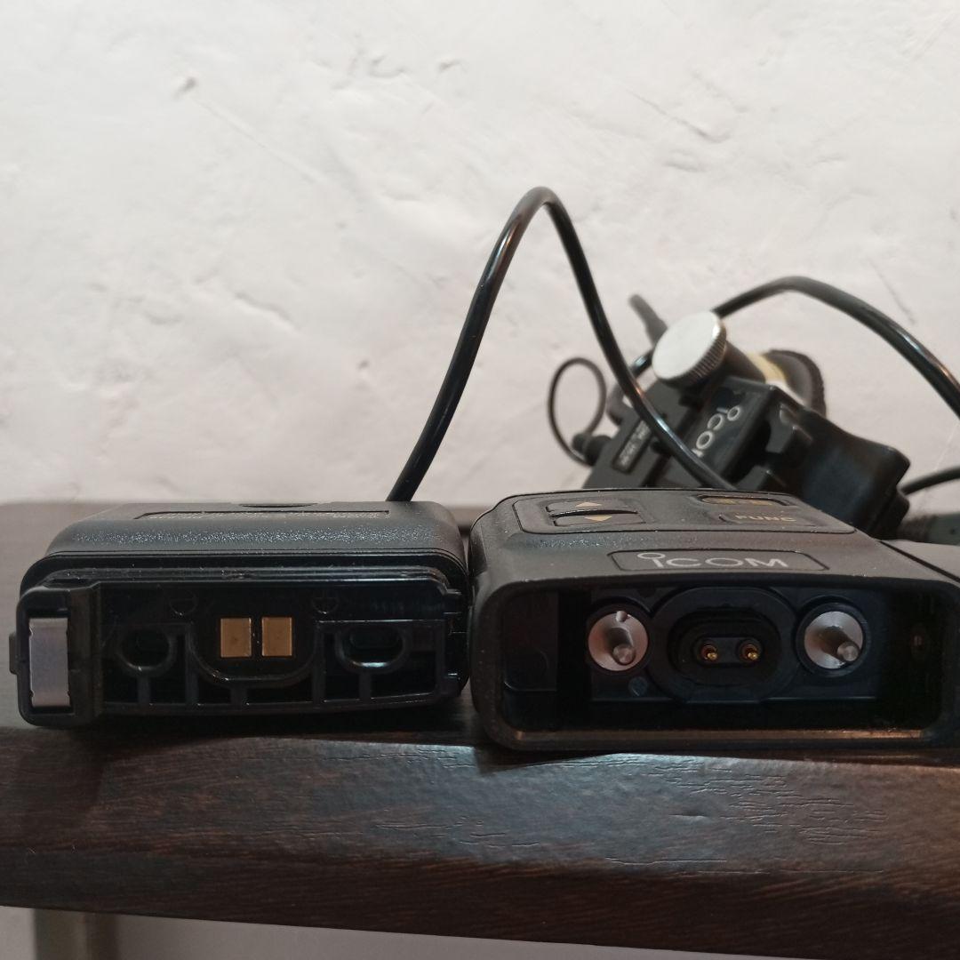 ICOM 同時通話無線機 IC -4855　ヘッドセット付き中古品