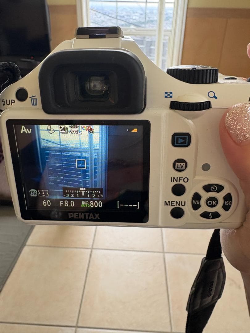 PENTAX K-X ホワイト ホワイト デジタル一眼レフ ペンタックス レンズ