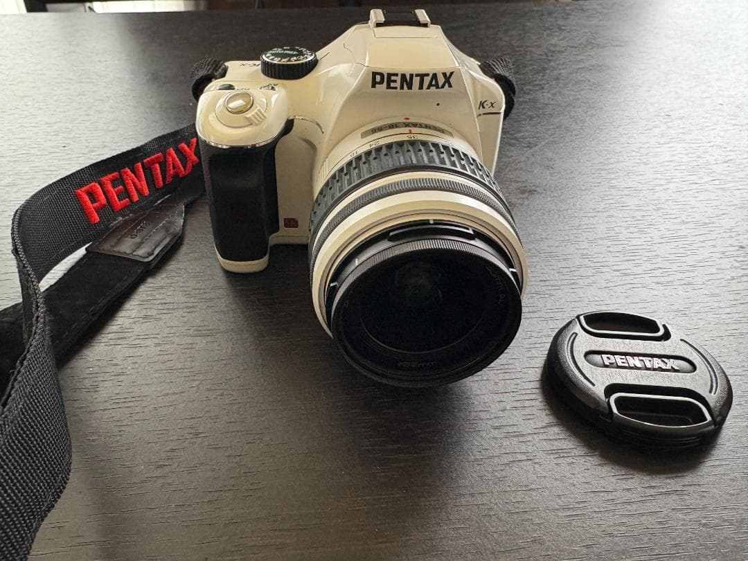 PENTAX K-X ホワイト ホワイト デジタル一眼レフ ペンタックス レンズ