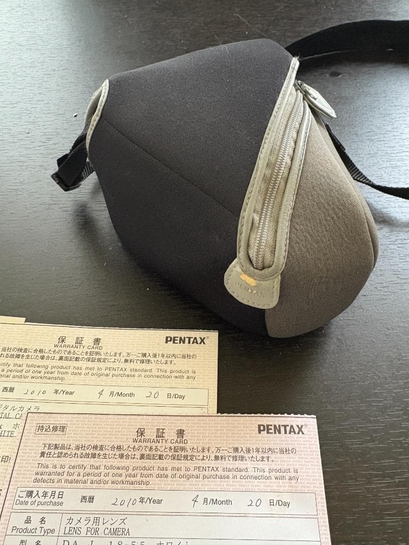 PENTAX K-X ホワイト ホワイト デジタル一眼レフ ペンタックス レンズ