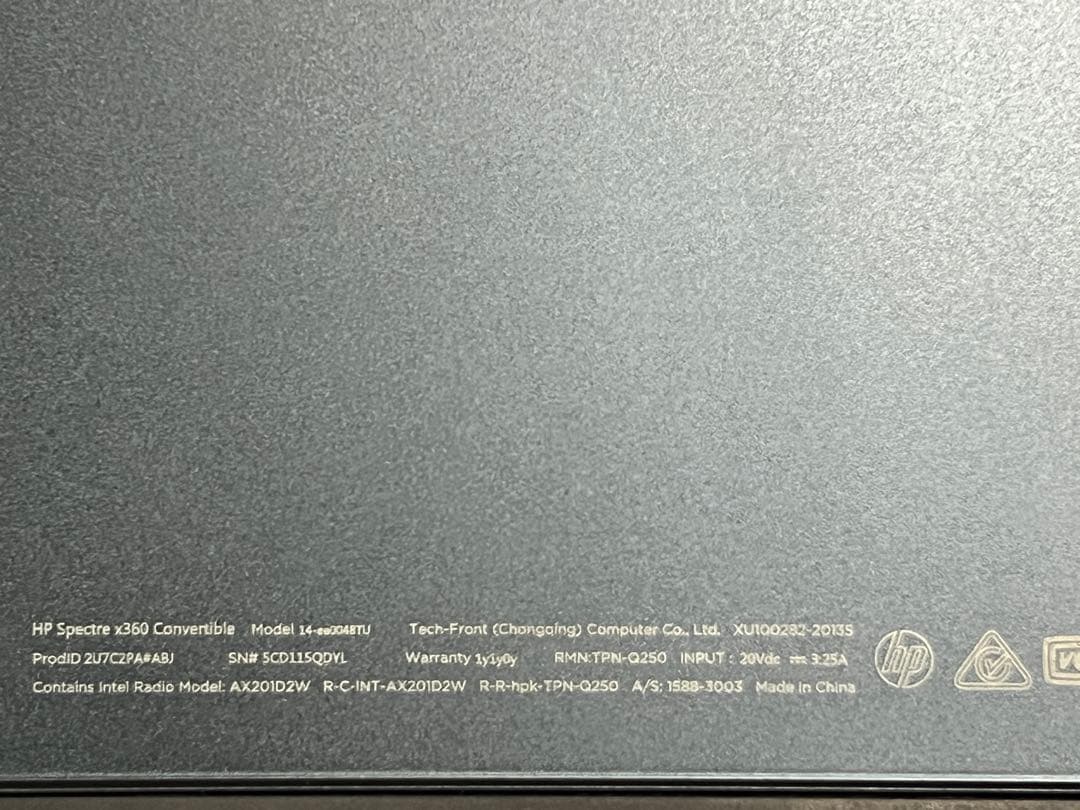 HP Spectre x360 convertible 美品❗️箱 充電器付き❗️