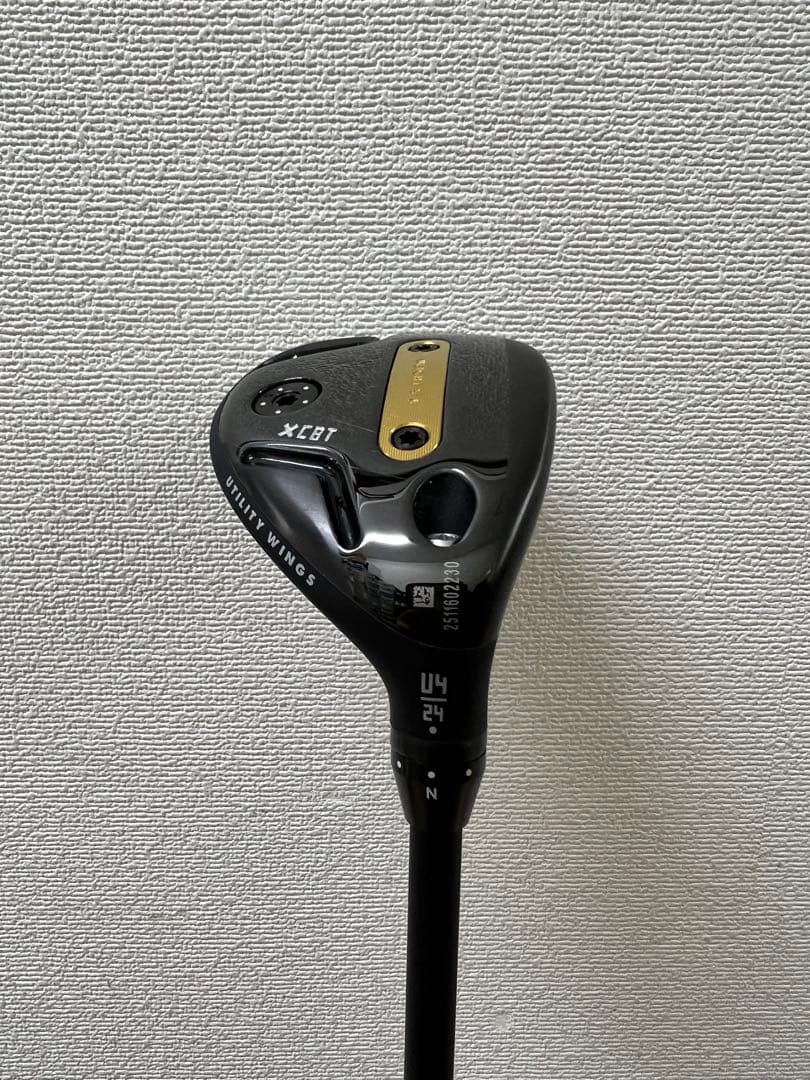 オノフ26KUROユーティリティー#4(24°)純正カーボンS 2/3まで！