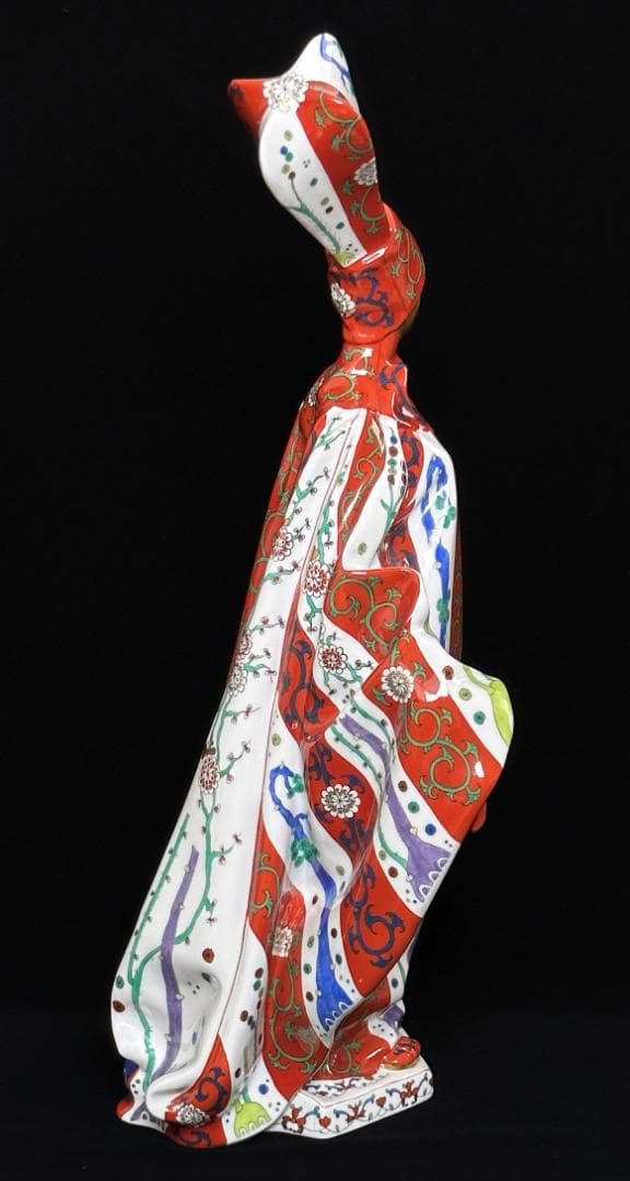 ヘレンド 世界限定品 カーニバル 西安の赤 ゲデレ 人形 マスターぺインター作品