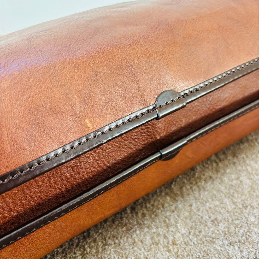 STEFANOMANO オールレザー　ブリーフケース　ビジネスバッグ　アルチェ