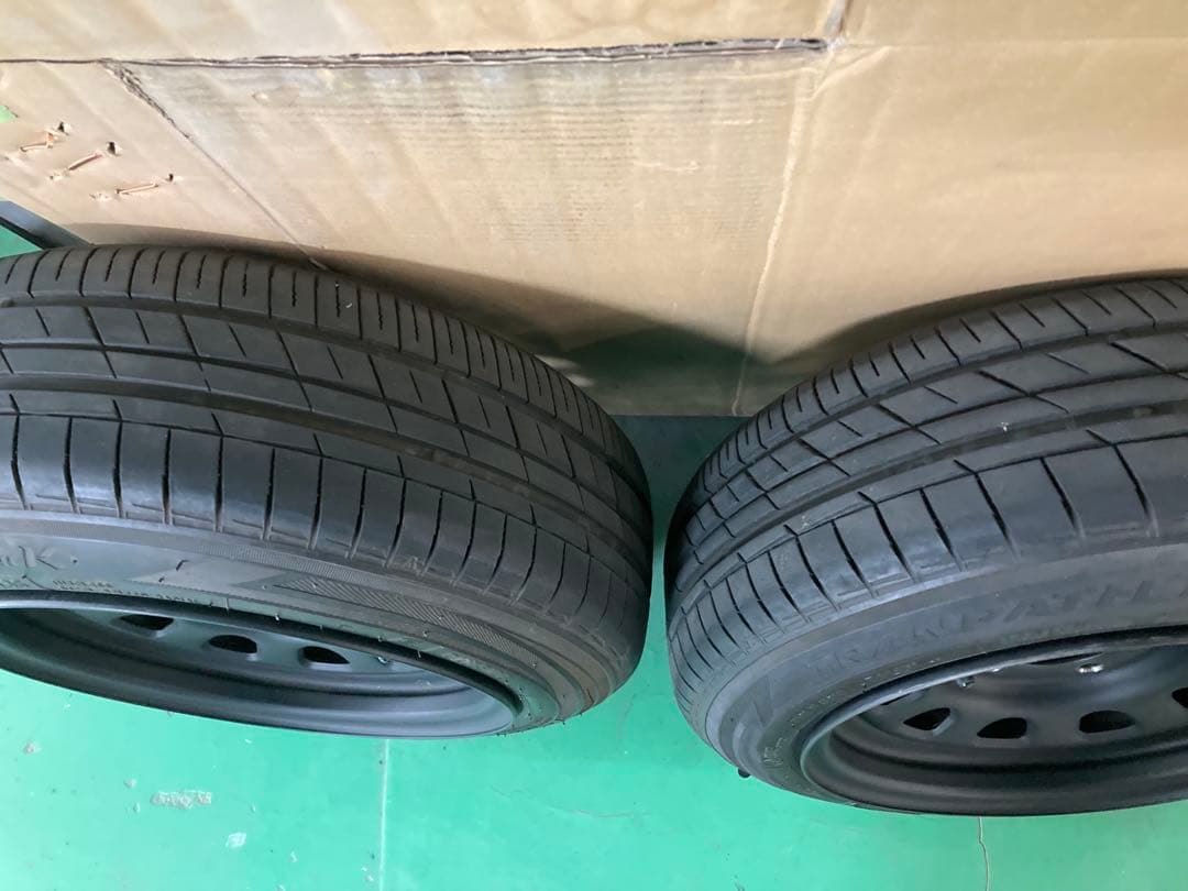 13インチ　7J ＋25 タイヤホイール4本セット