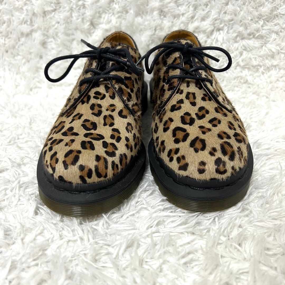 極美品✨　ドクターマーチン×ビームス　シューズ　レオパード　ハラコ　36