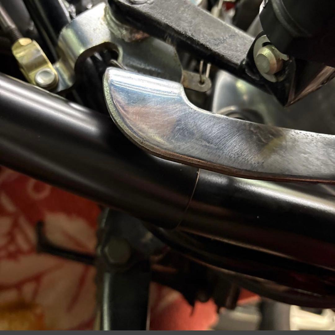 も*様 エストレア250 ワンオフヨシムラ風ショート菅スリップオン