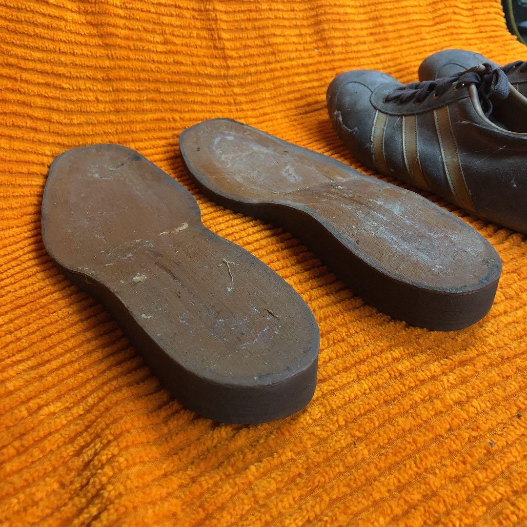 adidas アディダス　スニーカー　タバコ　スウェード　キット　バナナ