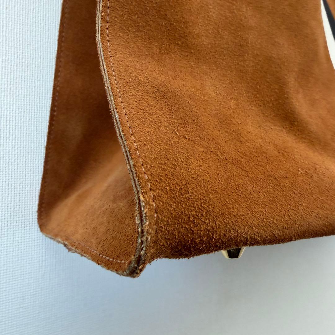 Clare V.アパルトモン購入キャメルスウェードトートCLARE VIVIER