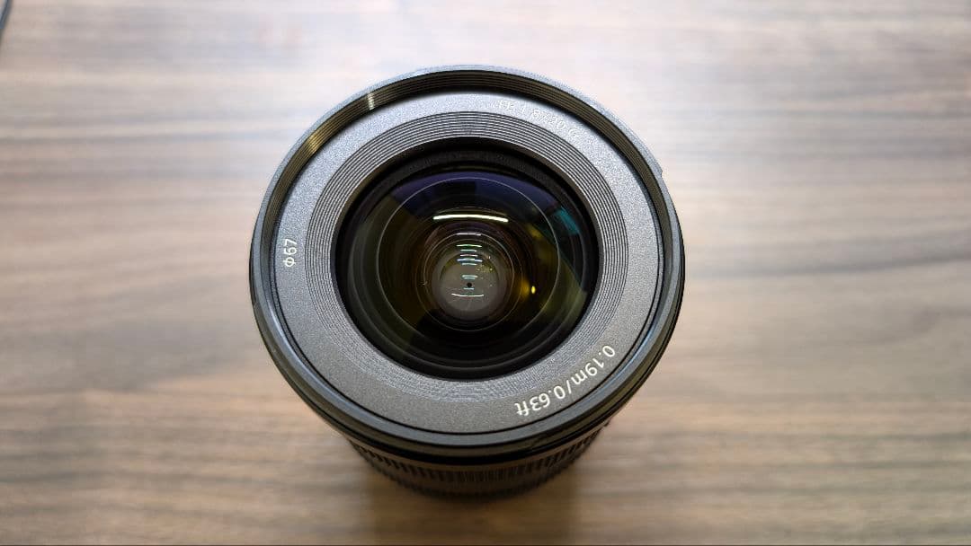 SONY SEL20F18G 20mm F1.8 単焦点広角レンズ