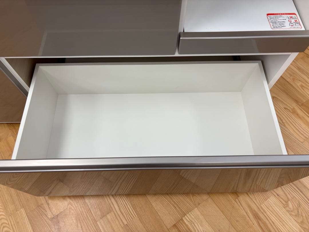 M133　レンジボード　食器棚　カップボード　上下分割可能　幅1400mm