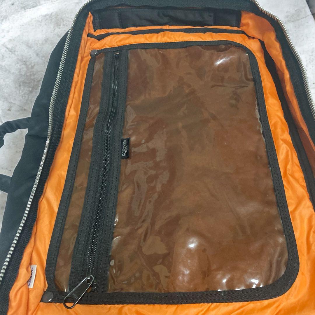 美品PORTER / ポーターTANKER（タンカー）3WAY ブリーフケース黒