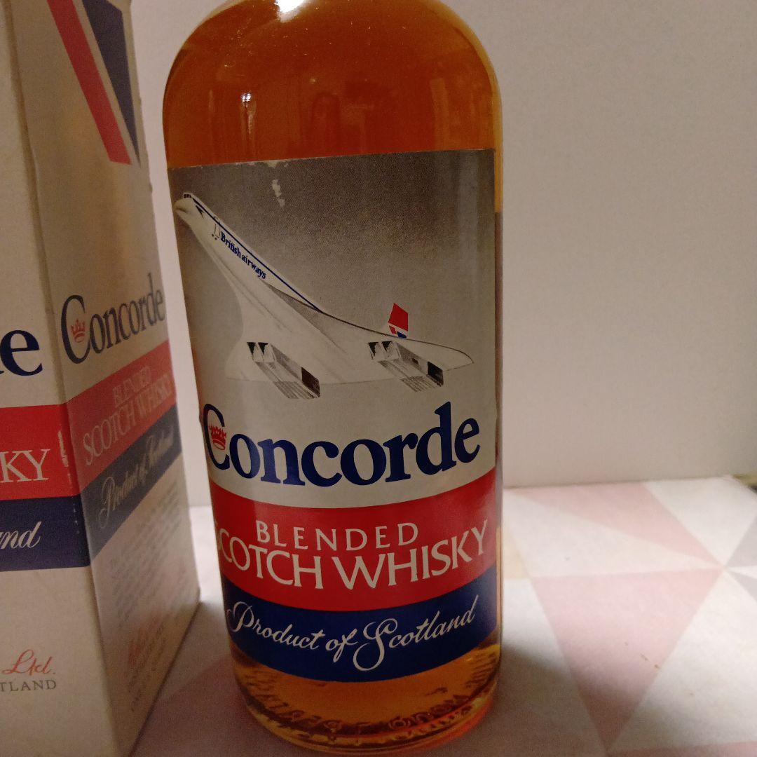 コンコルド　concorde スコッチウイスキー 古酒　大西洋横断飛行飛行記念