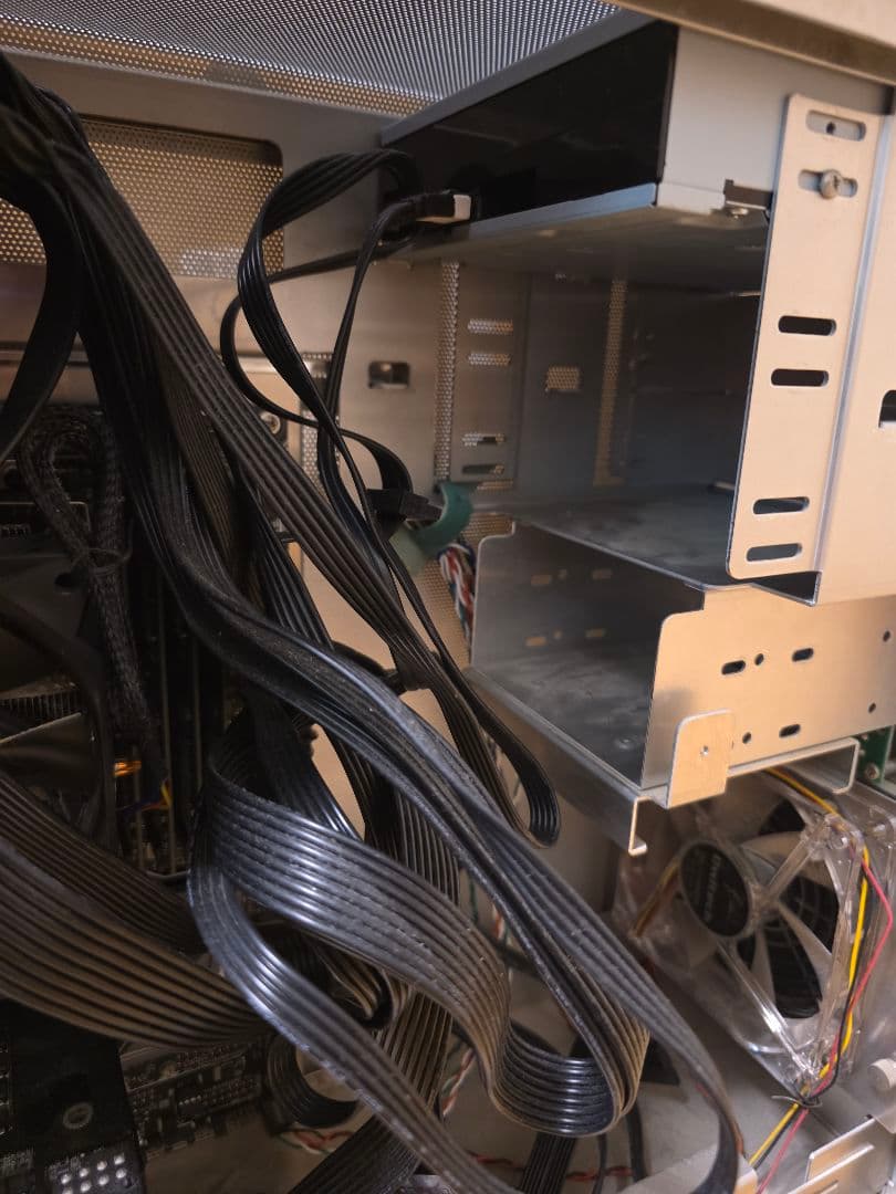 旧型自作PC Blu-ray搭載