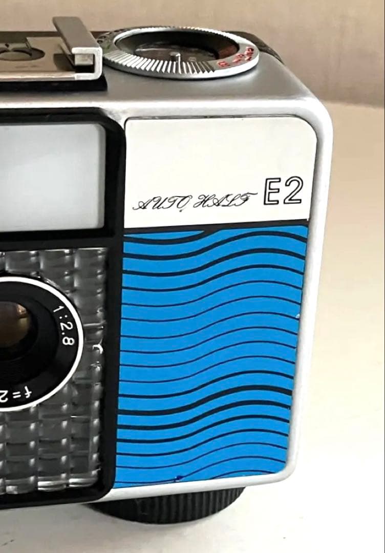 RICOH AUTO HALF E2 オートハーフ希少色　ラインブルー　超美品